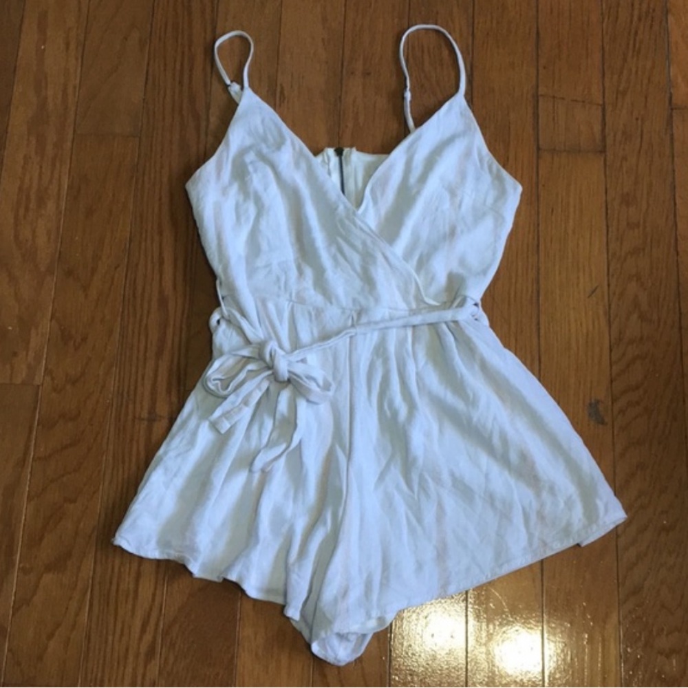 Xhilaration White Romper